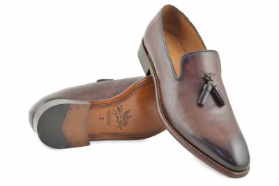 castellano borlas flor suela